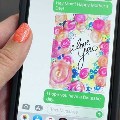 Send Mother's Day Cards with text message