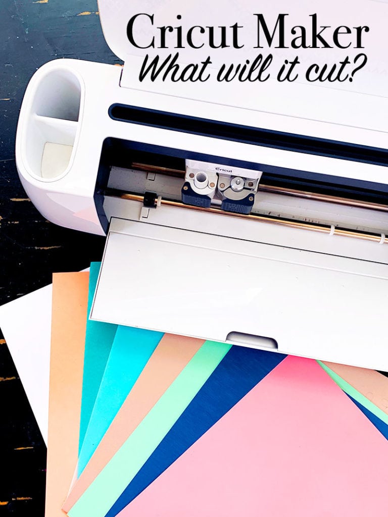 What materials will the Cricut Maker cut