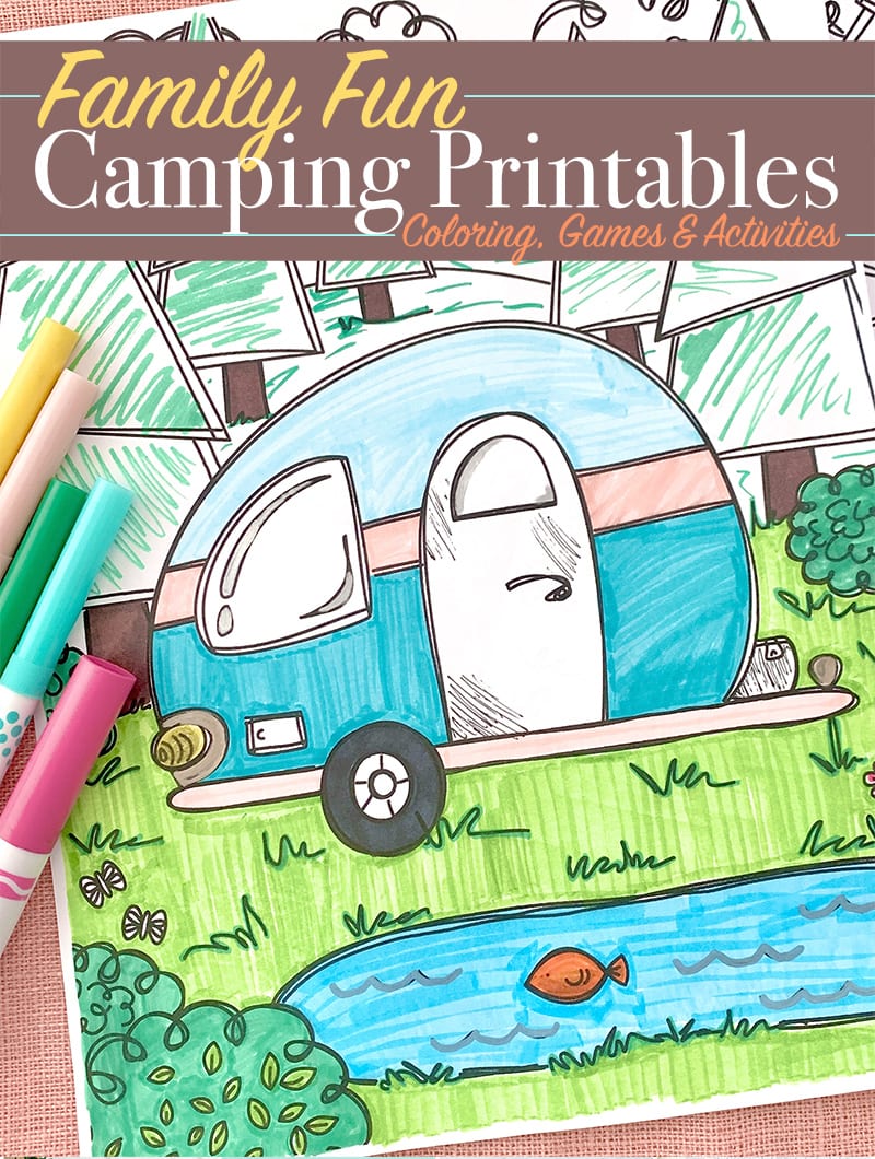 Free Family Fun Camping Printables 100 Directions
