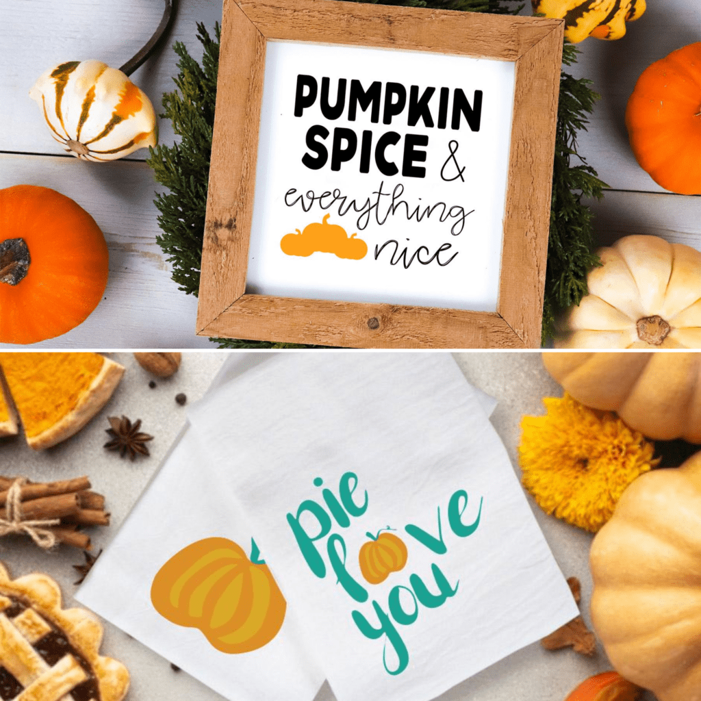 Pumpkin SVG cut files for your fall pumpkin Cricut Crafts