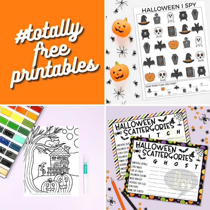 Free Halloween Printables