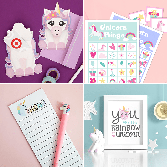Unicorn activities to download and print