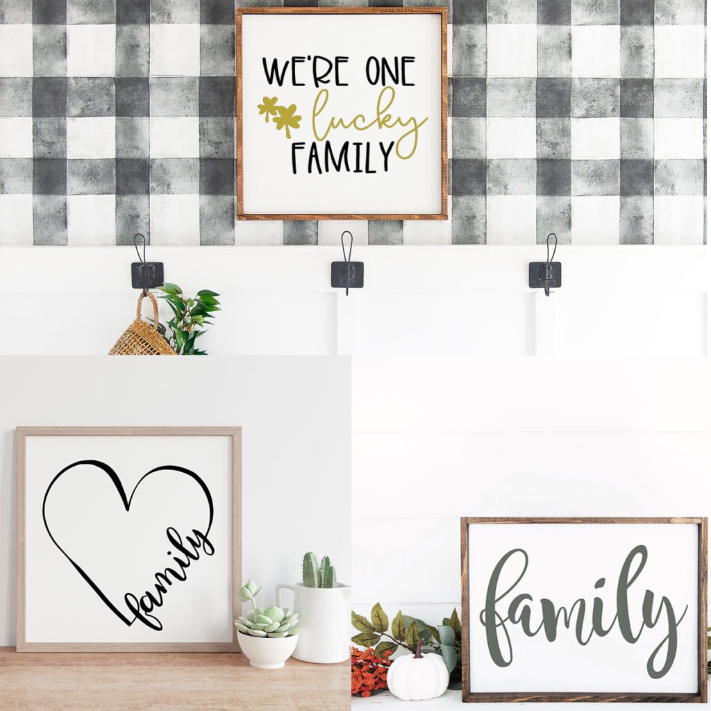 Family SVG Cut Files for Cricut Crafts