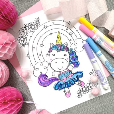 cute unicorn coloring pages and printables  100 directions