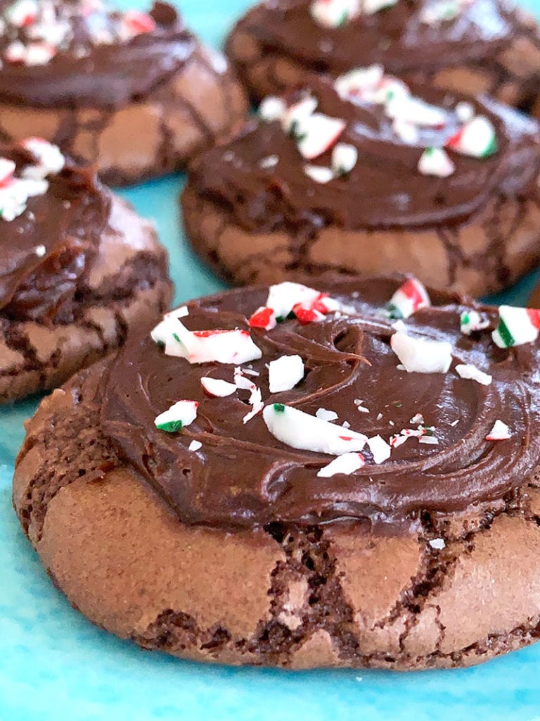 Easy Chocolate Peppermint Fudge Brownie Mix Cookies 100 Easy Chocolate Peppermint Fudge Brownie Mix Cookies 100