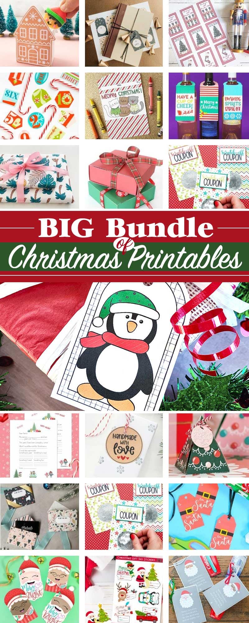 Christmas printables for fun holiday activities