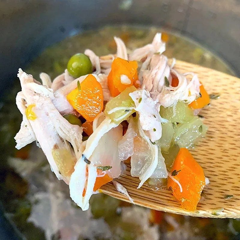 Make homemade soup on the stove or in your Instant Pot. It's a simple recipe filled with flavor and belly warming goodness.