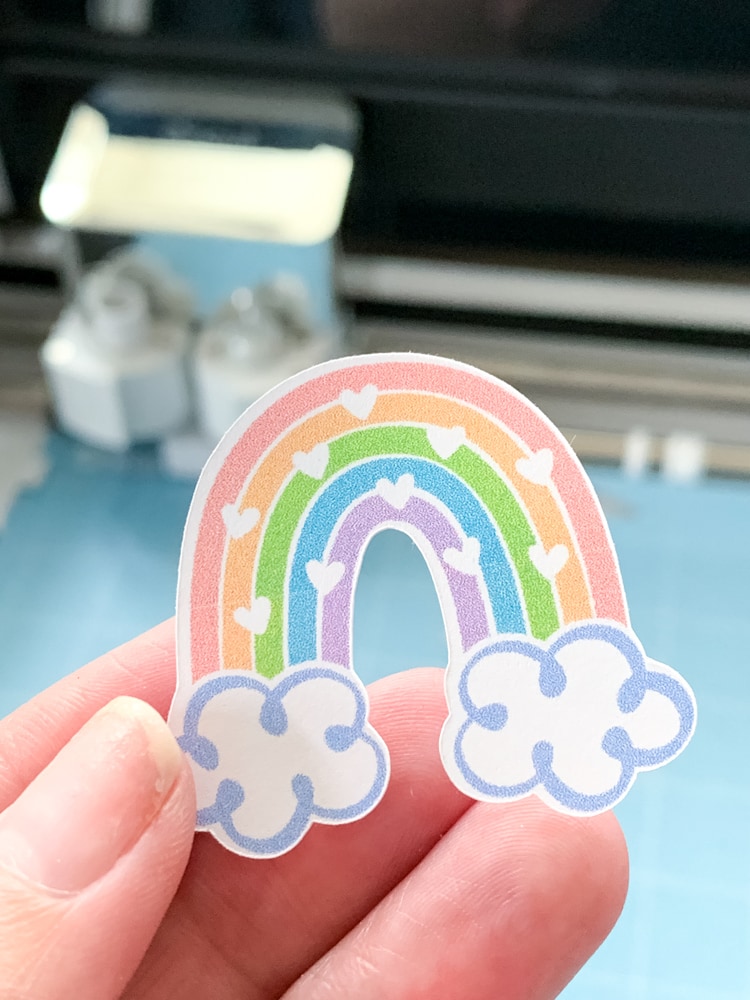 Rainbow SVG cut file designed by Jen Goode