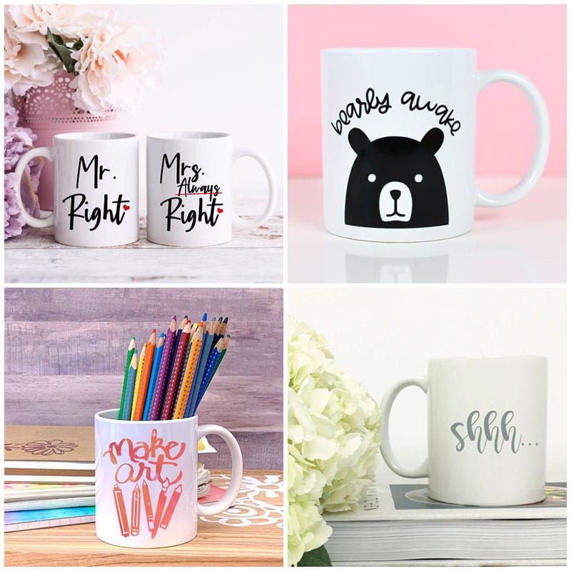 How to Design Mugs in Cricut Design Space - Free Coffee SVG Files