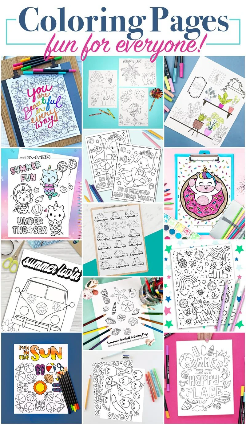 Coloring pages to download and color