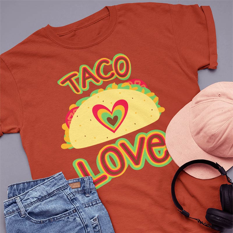 Taco Love - an SVG cut file to craft with designed by Jen Goode