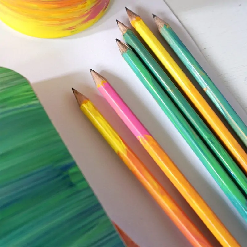 Create custom pencils with paint