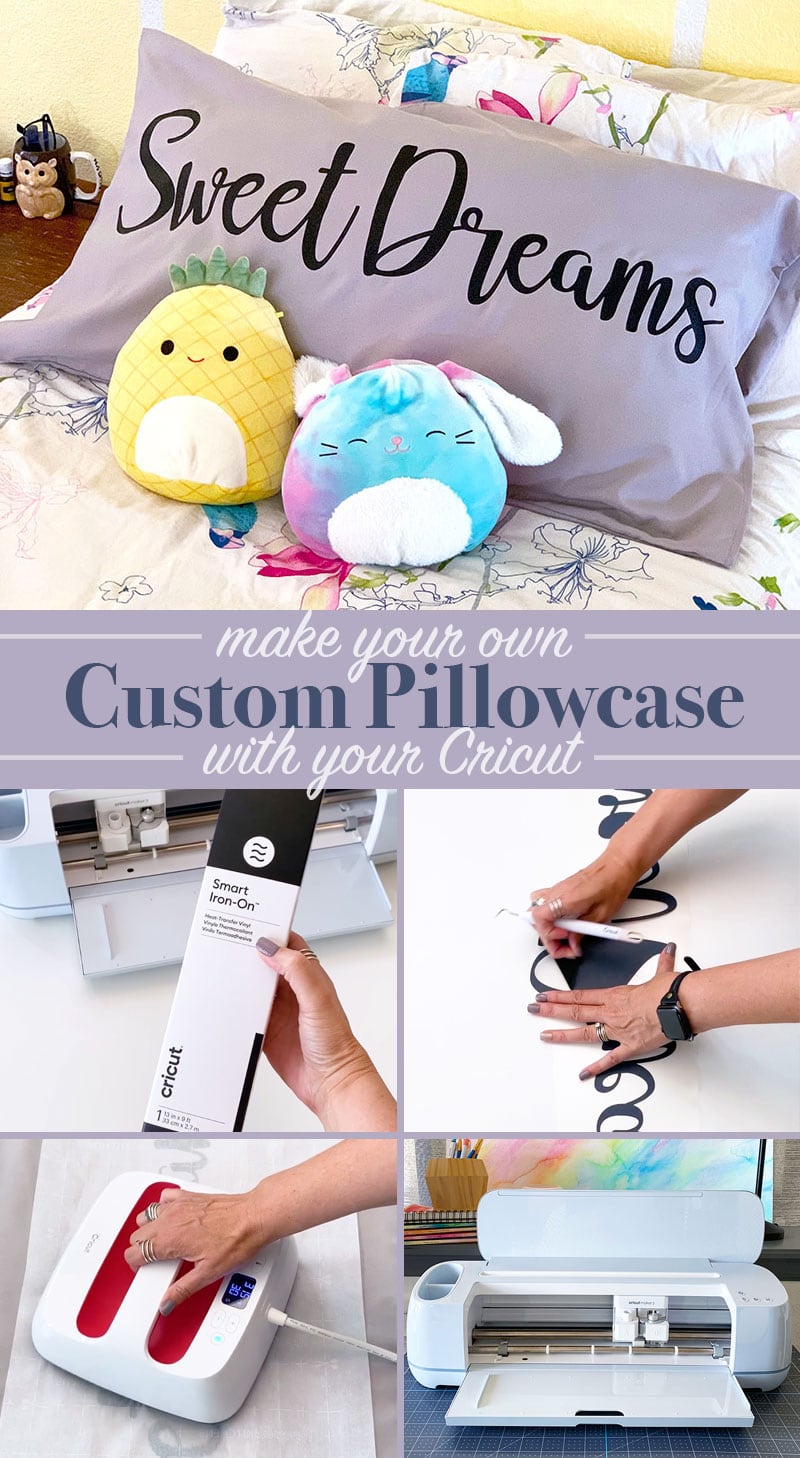 Make your own custom pillowcases with your Cricut machine