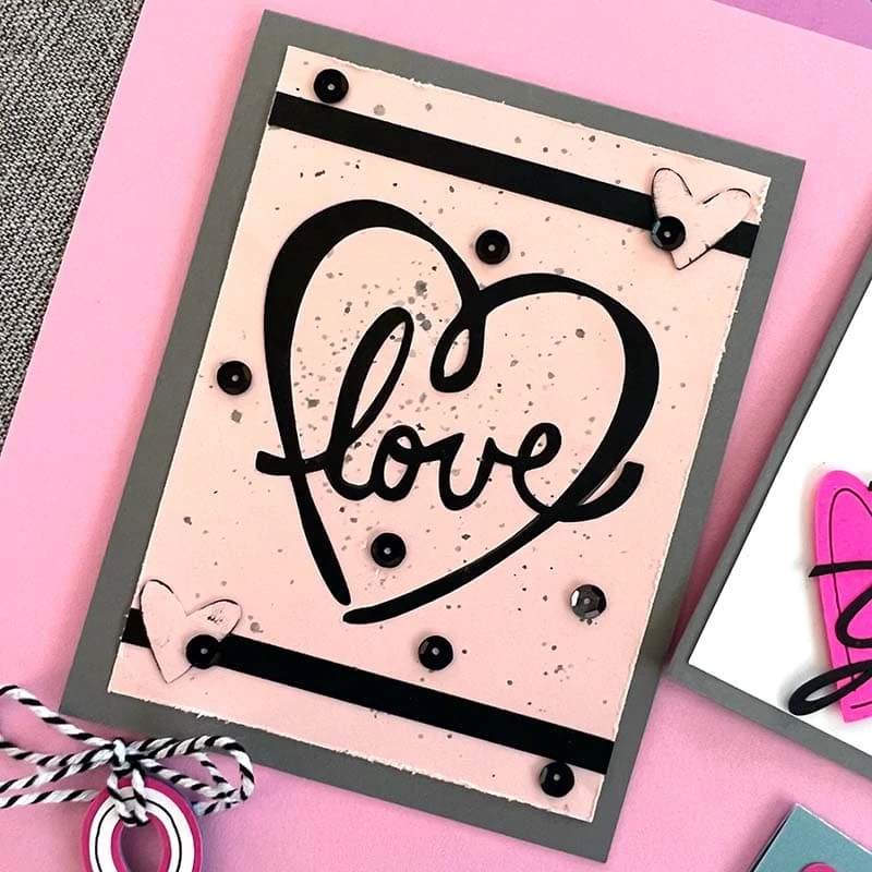 Love Heart Card designed by Amanda Tibbitts with Jen Goode art