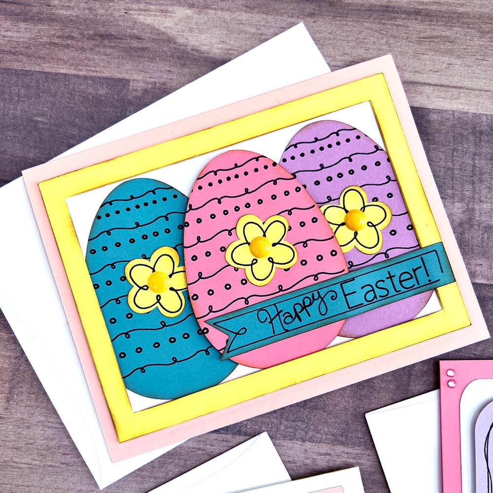 Make Easter Cards with Cricut 100 Directions