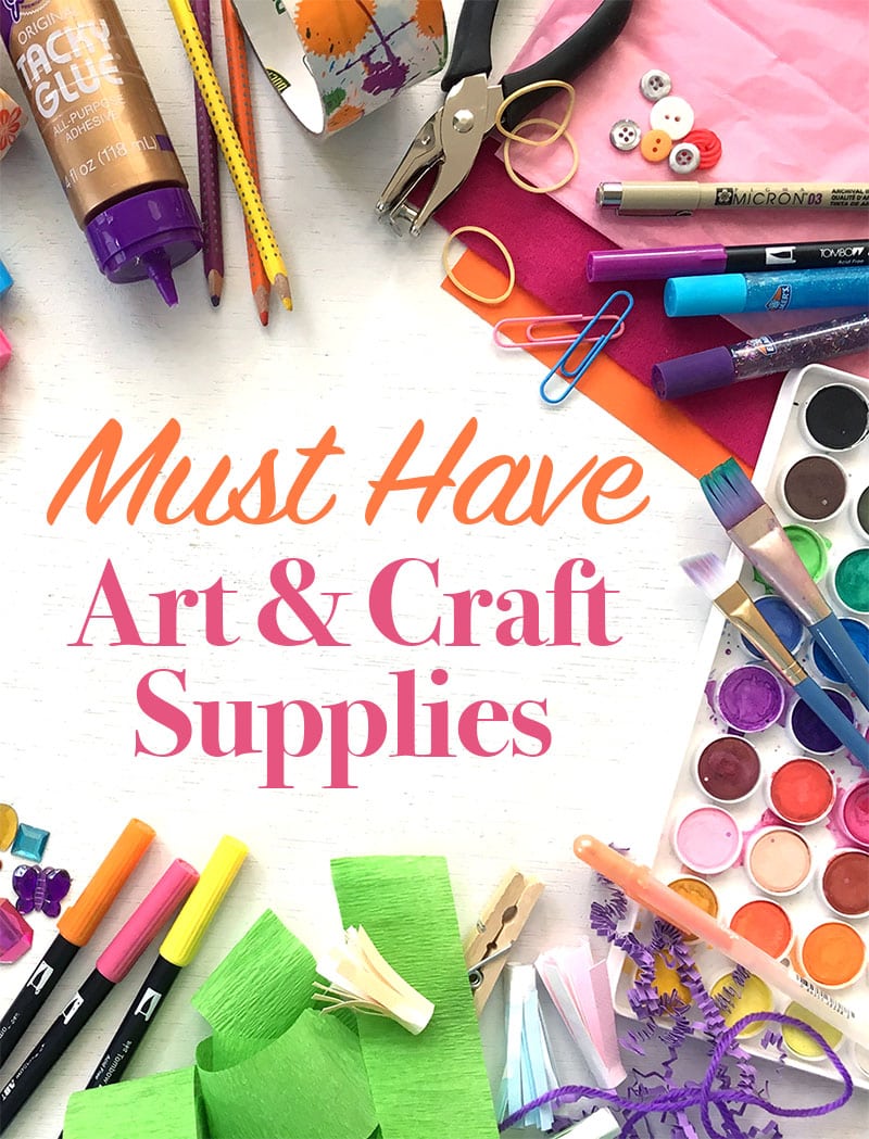 Must Have Art and Craft Supplies 100 Directions