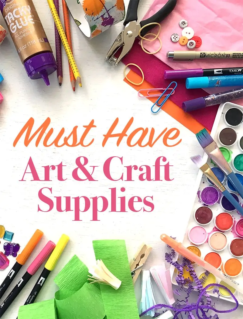 Must Have Art and Craft Supplies - 100 Directions