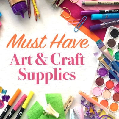 must have aart and craft supplies