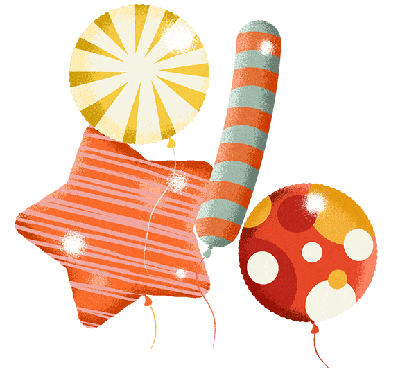 Thank with Google Balloons