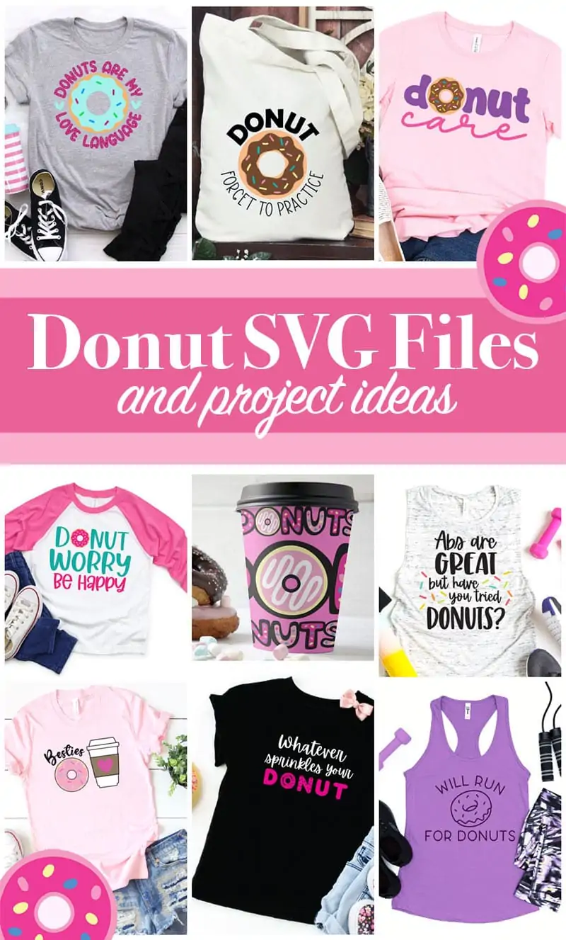 Donut SVGs and project ideas 
