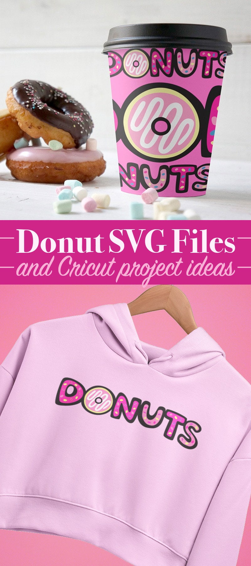 Donuts SVG designed by Jen Goode