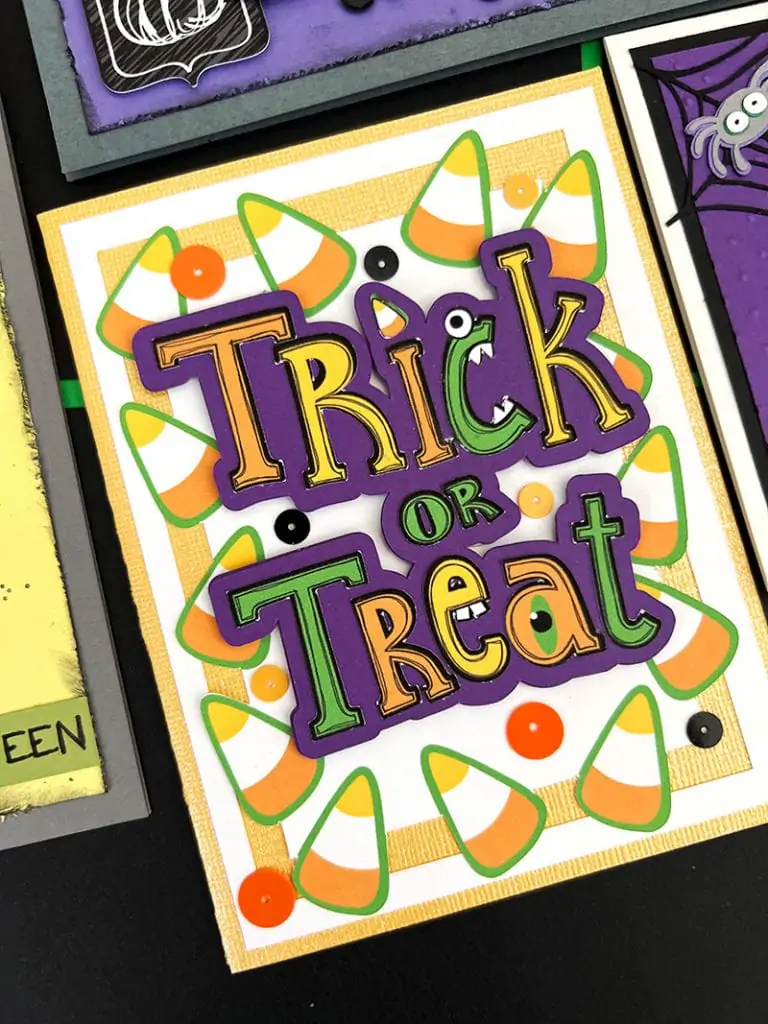 DIY Trick-or-Treat greeting card