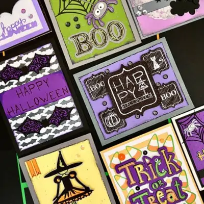 DIY Halloween Cards