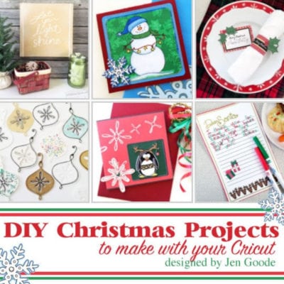 Christmas Cricut Projects