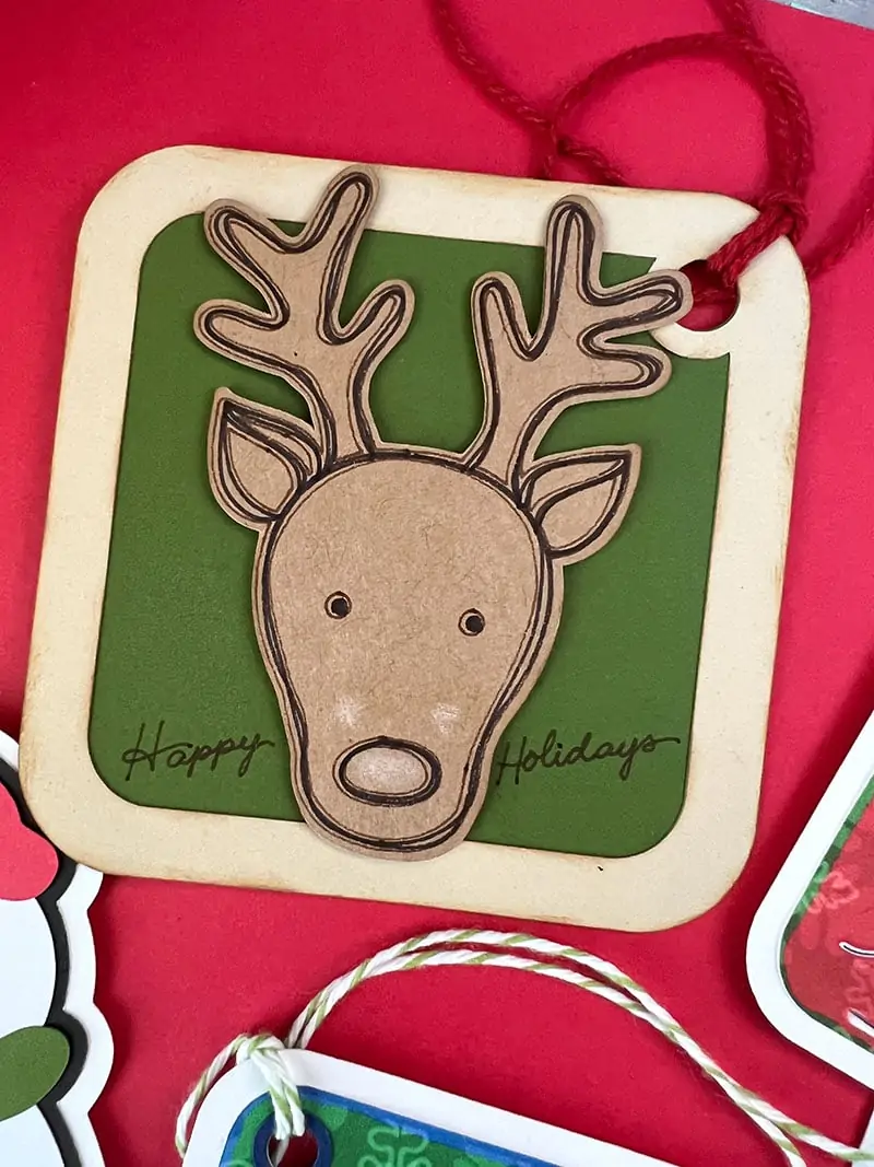 Reindeer Gift Tag