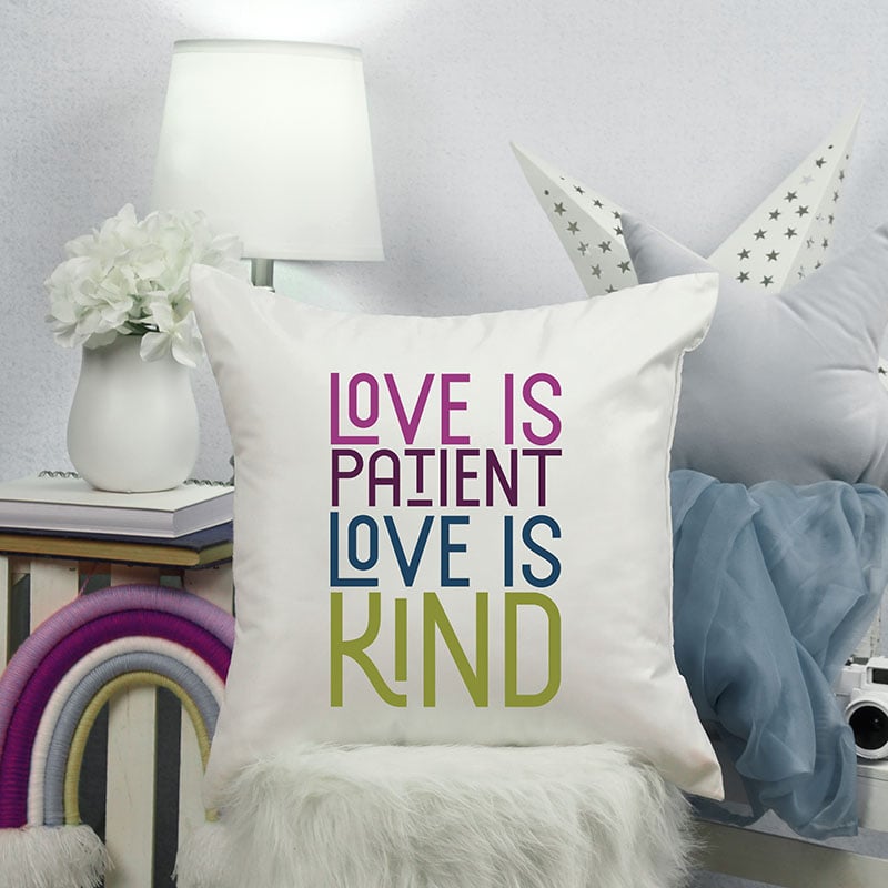 Love is Patient Love is Kind SVG from Mad in Crafts