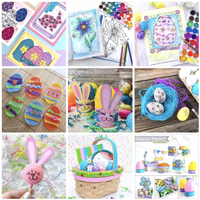 Easter Crafts, Cricut projects and printables,