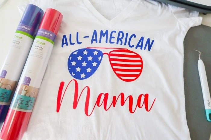 All-American Mama - custom t-shirt idea