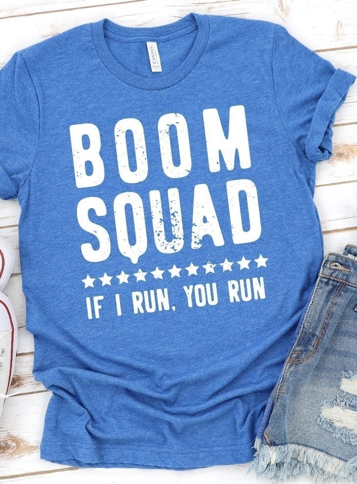 Boom squad t-shirt design