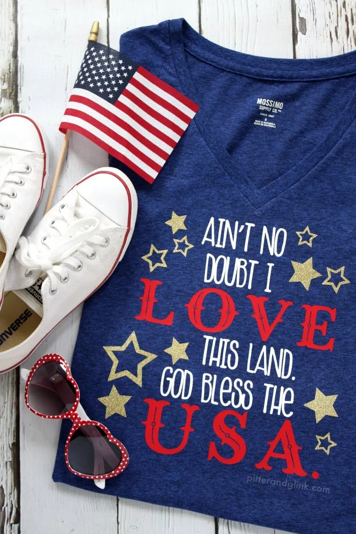 Love this land t-shirt idea to make with Cricut