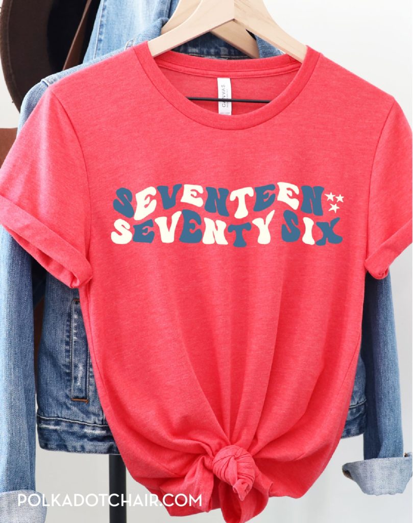 Craft bold, colorful 4th of July tie-dye t-shirts with Cricut