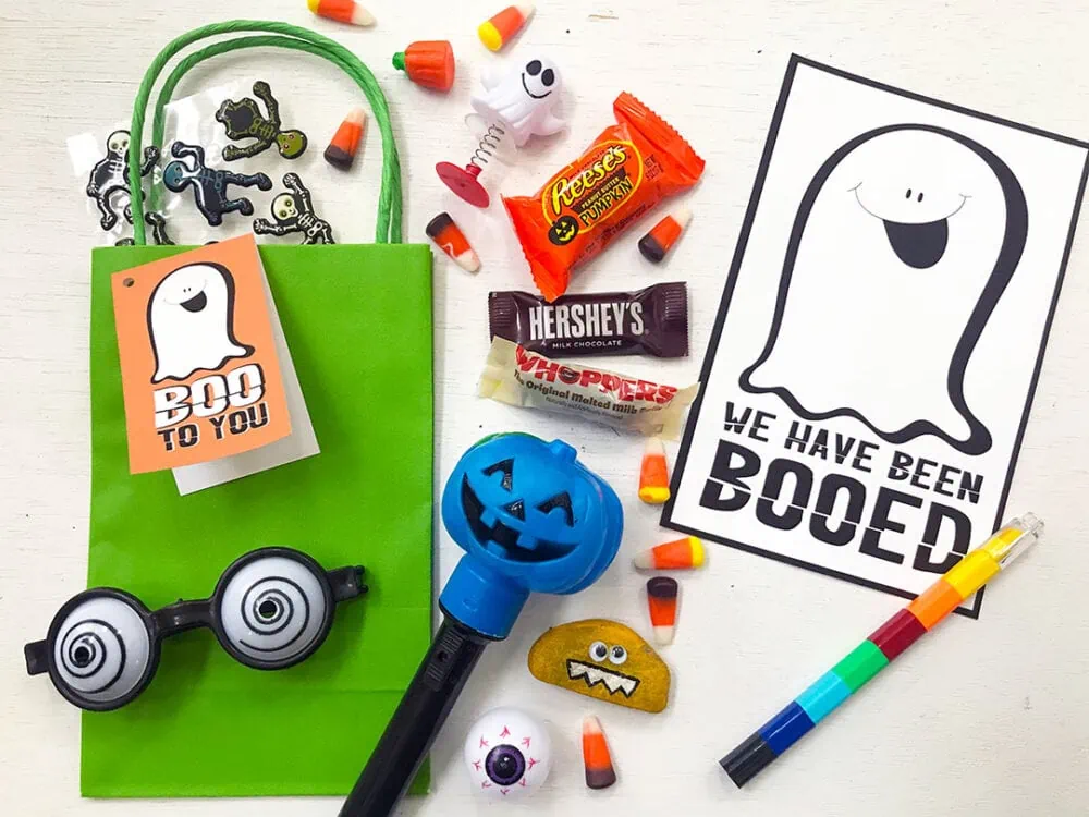 What to put in a boo bag or boo basket