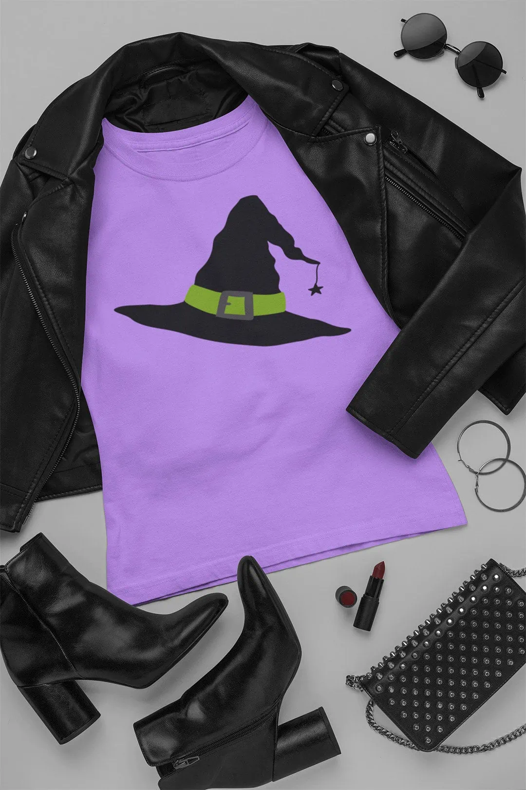 Make a t-shirt with a witch SVG and your Cricut machine