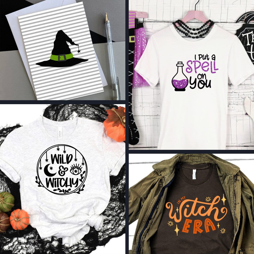 Witch Svg Files For Diy Projects 100 Directions