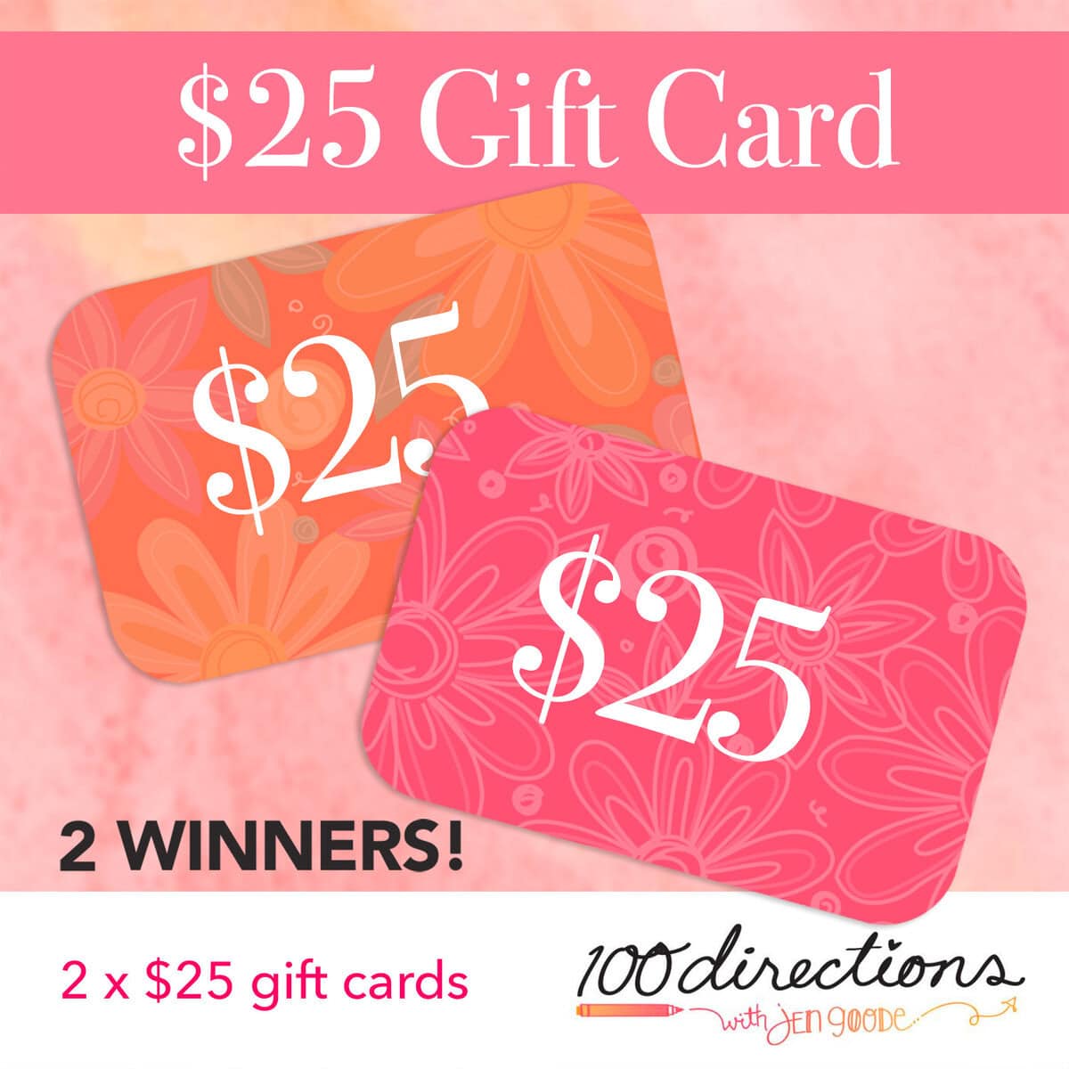 Cricut CraftFest 2025 Giveaway 100 Directions