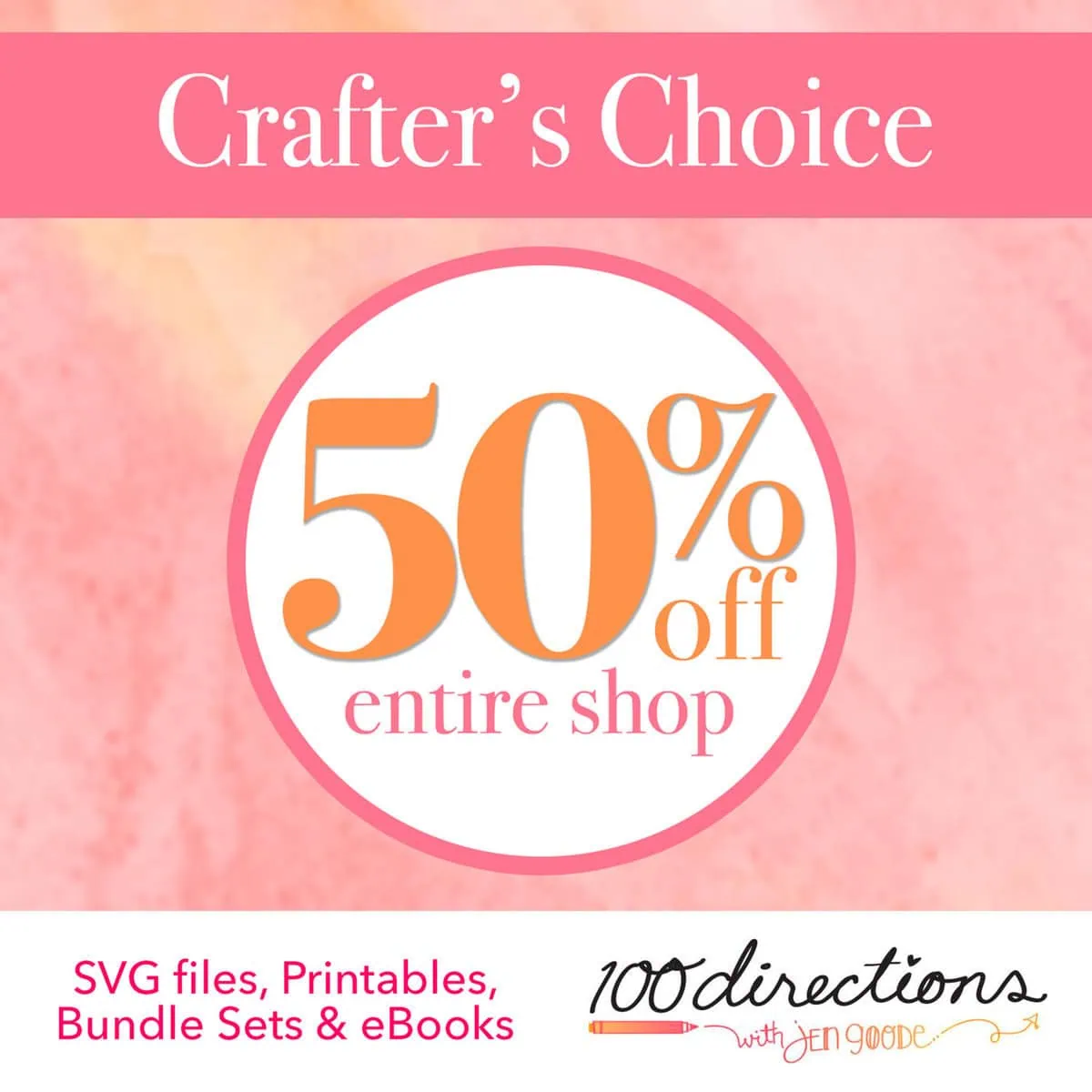 Shop discount for Create with Cricut Joy Summit Attendees