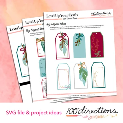 Holiday gift tag bundle