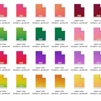 Gradient colored printable papers by Jen Goode
