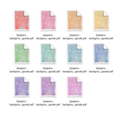 Printable watercolor background papers by Jen Goode