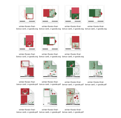 Holiday Card Sets by Jen Goode