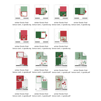 Holiday Card Sets by Jen Goode