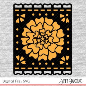 Marigold Banner SVG