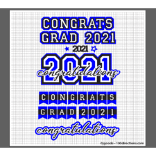 2021 Graduation Year Decor