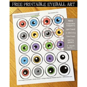 Eyeball Art and Decor