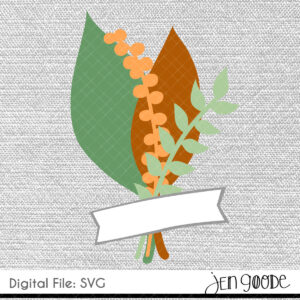Fall Leaves Place Setting Set SVG
