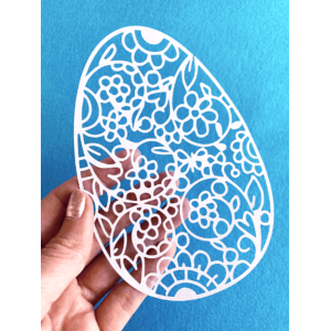 Fancy Easter Egg SVG cut file